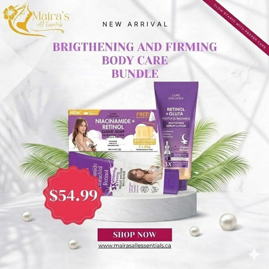 Luxe Organix Brightening and Firming Body Care Bundle
