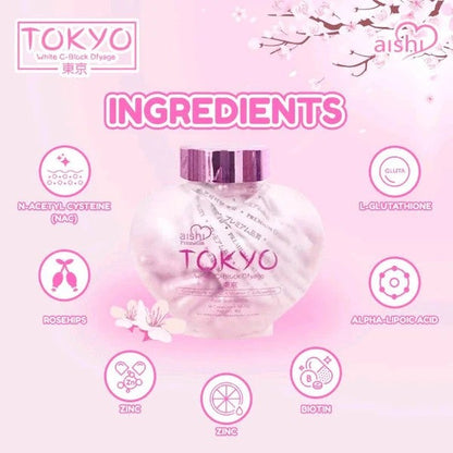 Aishi Premium Tokyo White C-Block Dfyage - 60 Capsules