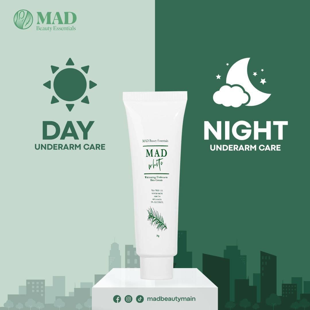 Mad White Underarm Deo Cream 30g