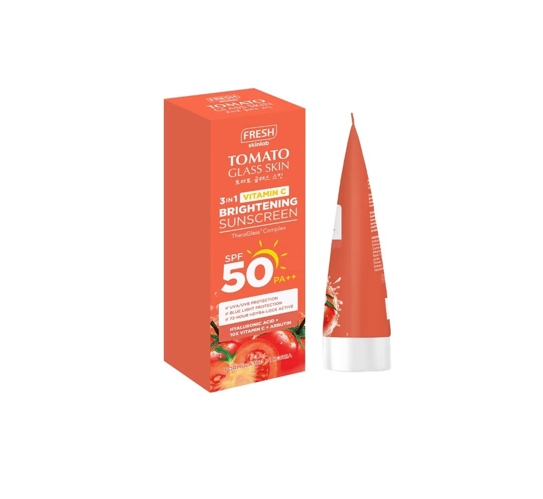 Fresh Skinlab Tomato Glass Skin Serum Sunscreen 50 mL