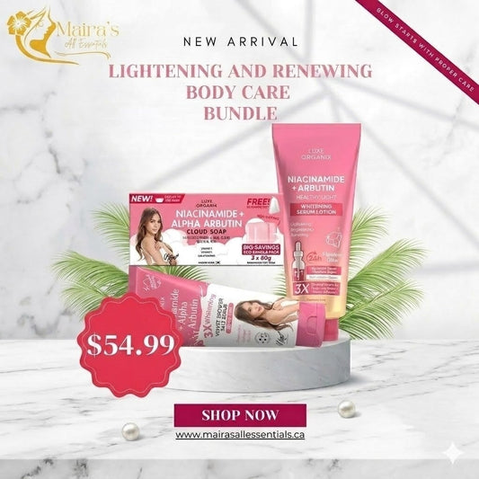 Luxe Organix Lightening And Renewing Body Care Bundle