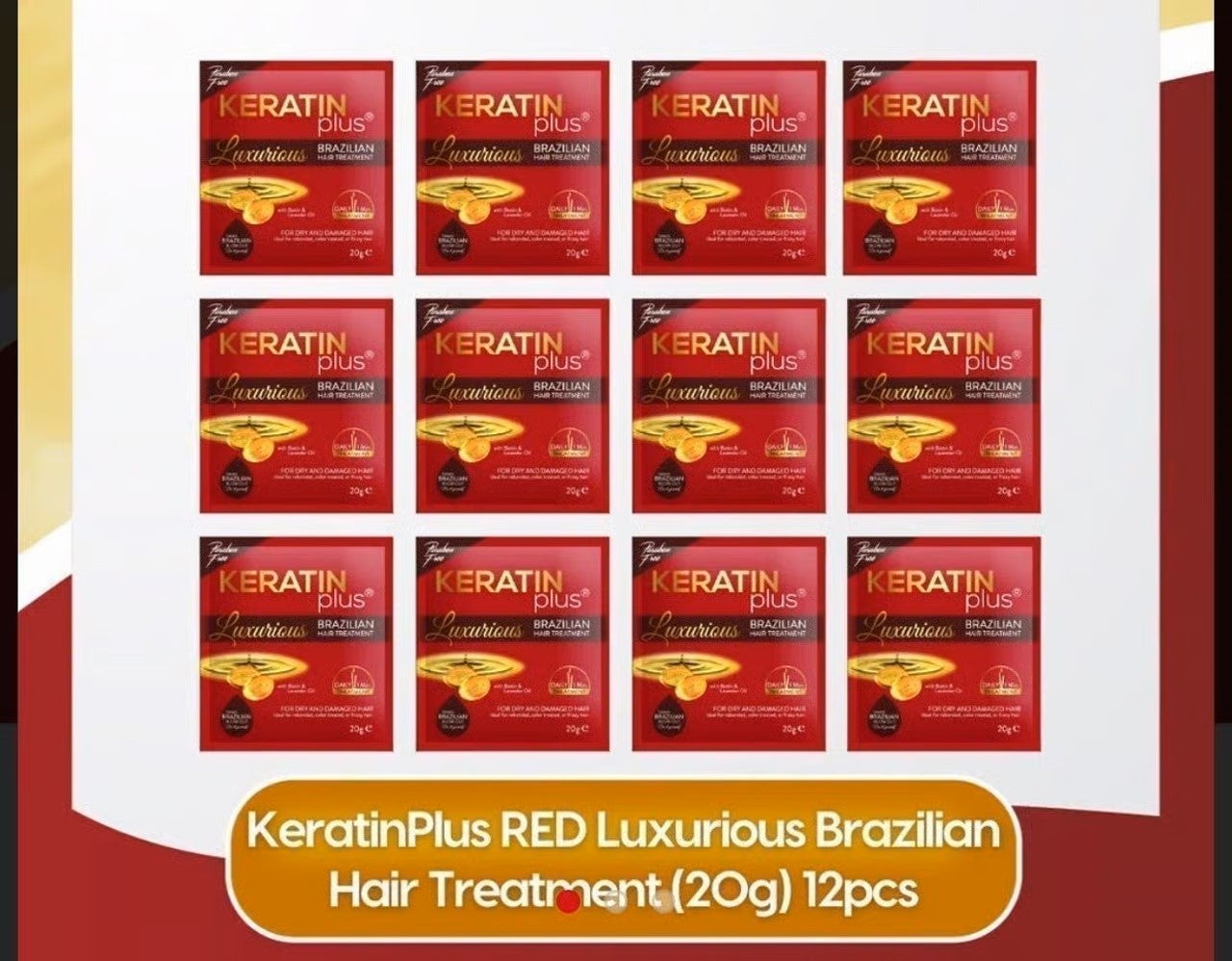 Keratin Plus (Red) 6’s