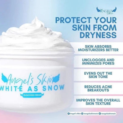 Angel's Skin White As Snow Bleaching Cream 300g