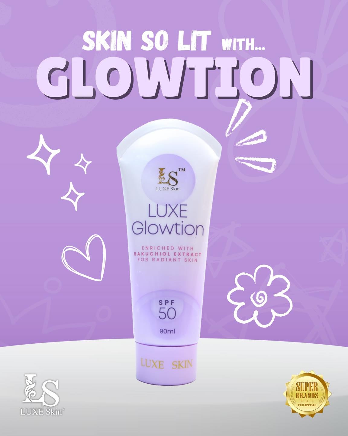 Luxe Skin by Anna Magkawas Luxe Glowtion SPF 50 Body Lotion 90ml