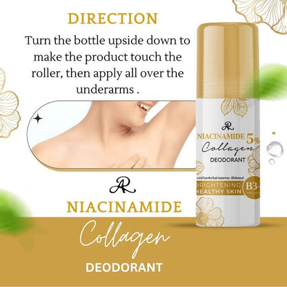 AR Niacinamide Collagen Deodorant Roll-On 75ml