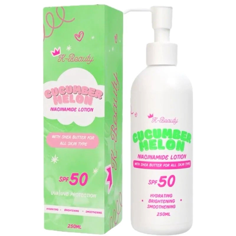 K Beauty Cucumber Melon Niacinamide Lotion