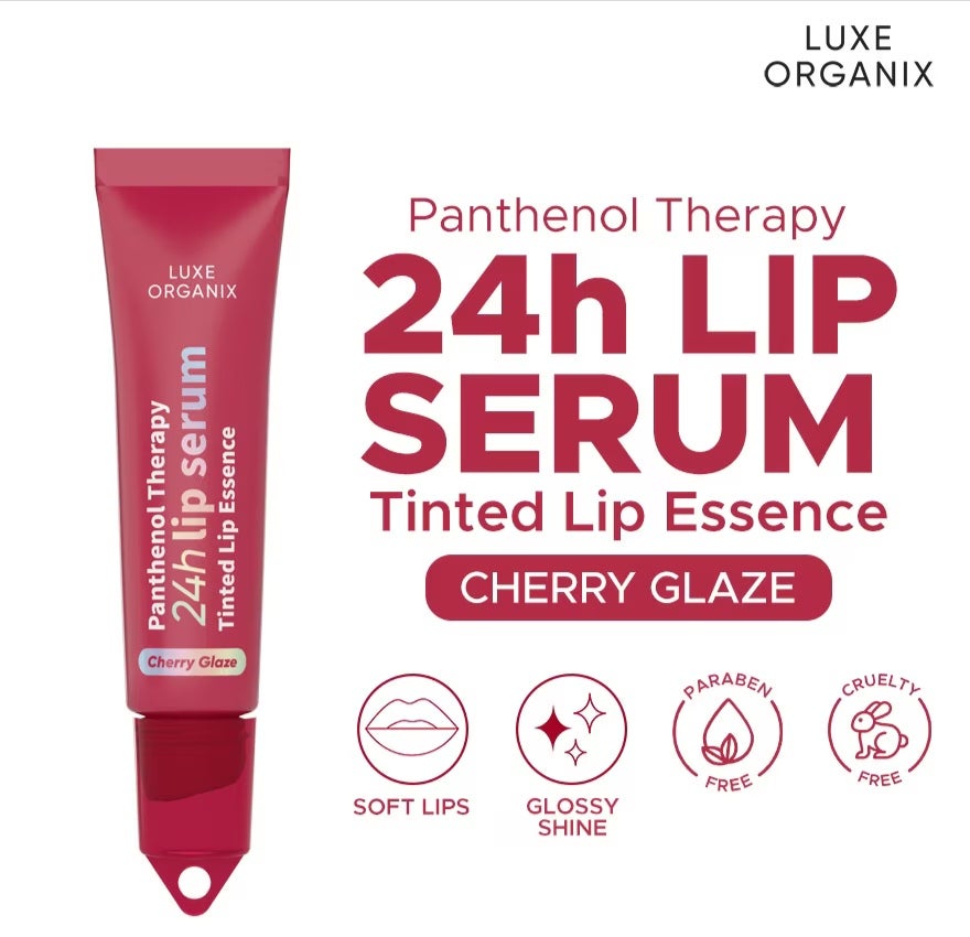 Luxe Organix Panthenol Therapy 24H Lip Serum Tinted Lip Essence 10G
