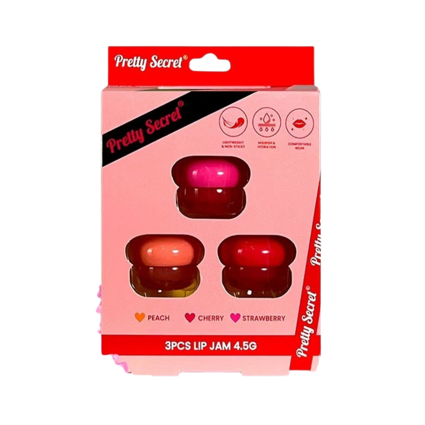 Pretty Secret Fruity Lip Jam Gift Set
