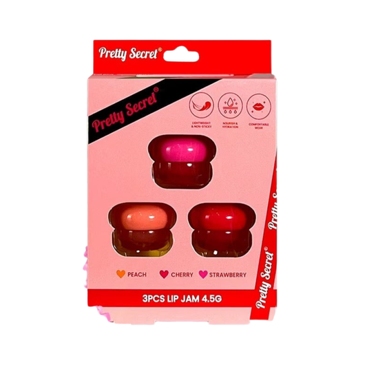 Pretty Secret Fruity Lip Jam Gift Set