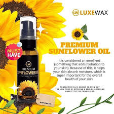 Luxe Wax Premium Sunflower Oil