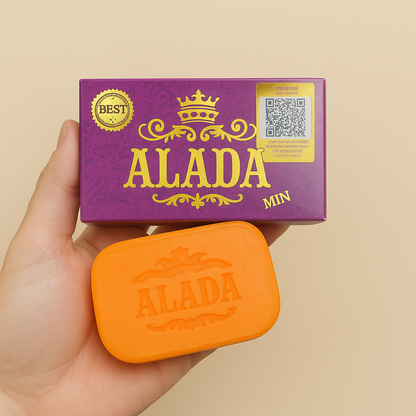 Alada Soap - Premium Skin Nourishing Bar with Carambola & Algae Extracts - 160g