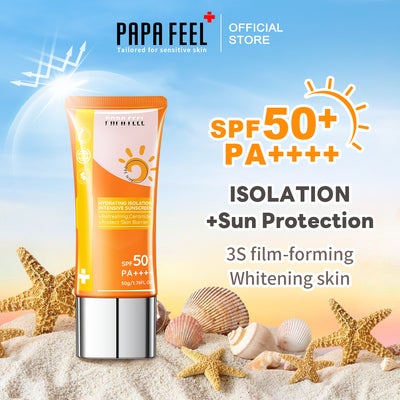 Papafeel Hydrating Isolation Intensive Sunscreen Cream SPF 50+ PA++++