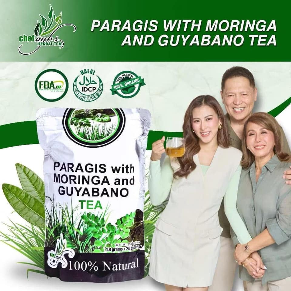 Paragis with Moringa and Guyabano Tea