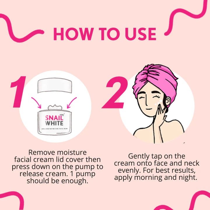 Snailwhite Moisture Facial Cream 50ml