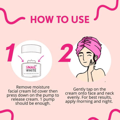 Snailwhite Moisture Facial Cream 50ml