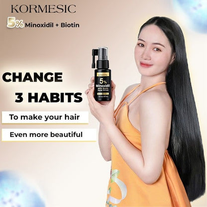 Kormesic Minoxidil with Biotin Scalp Serum 30 ml