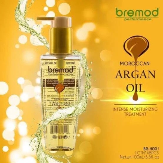 BREMOD Performance Moroccan Argan Oil Intense Moisturizing Treatment 100ml