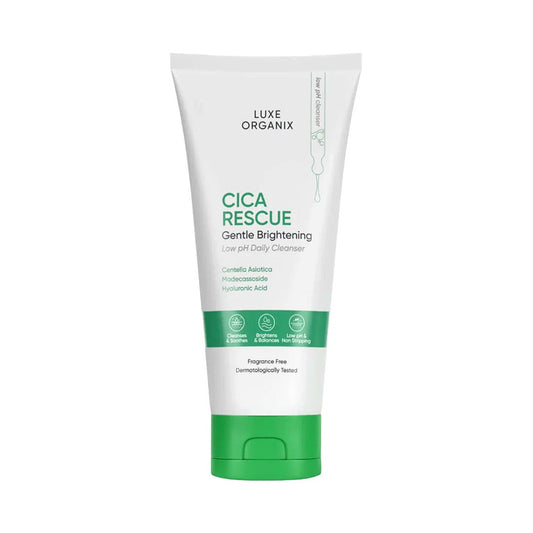 Luxe Organix Cica Rescue Gentle Brightening Cleanser 150g