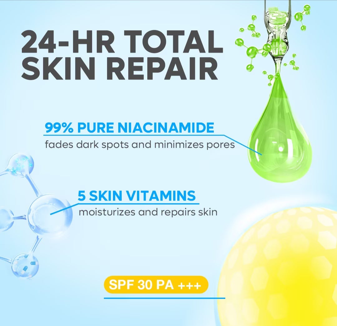 FRESH Skinlab Jeju Aloe Ice 3-1 Niacinamide Dark Spot Serum Cream
