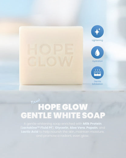 Hope Glow Gentle White Face and Body Soap