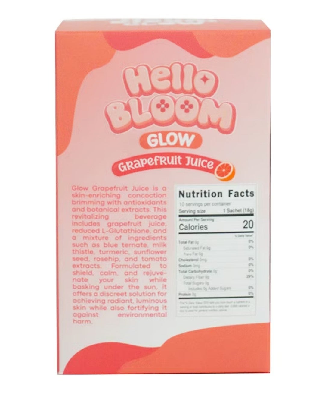 Hello Bloom Grapefruit juice