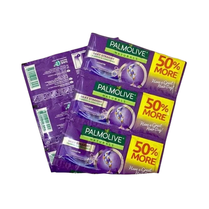 Palmolive Natural Silky Straight Shampoo 15ml 12's