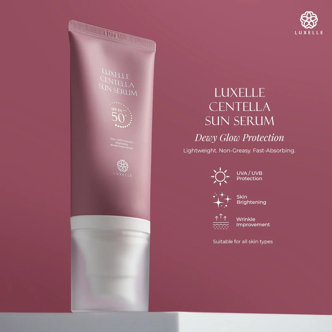 Luxelle Centella Sun Serum SPF 50+ PA++++ (50ml)