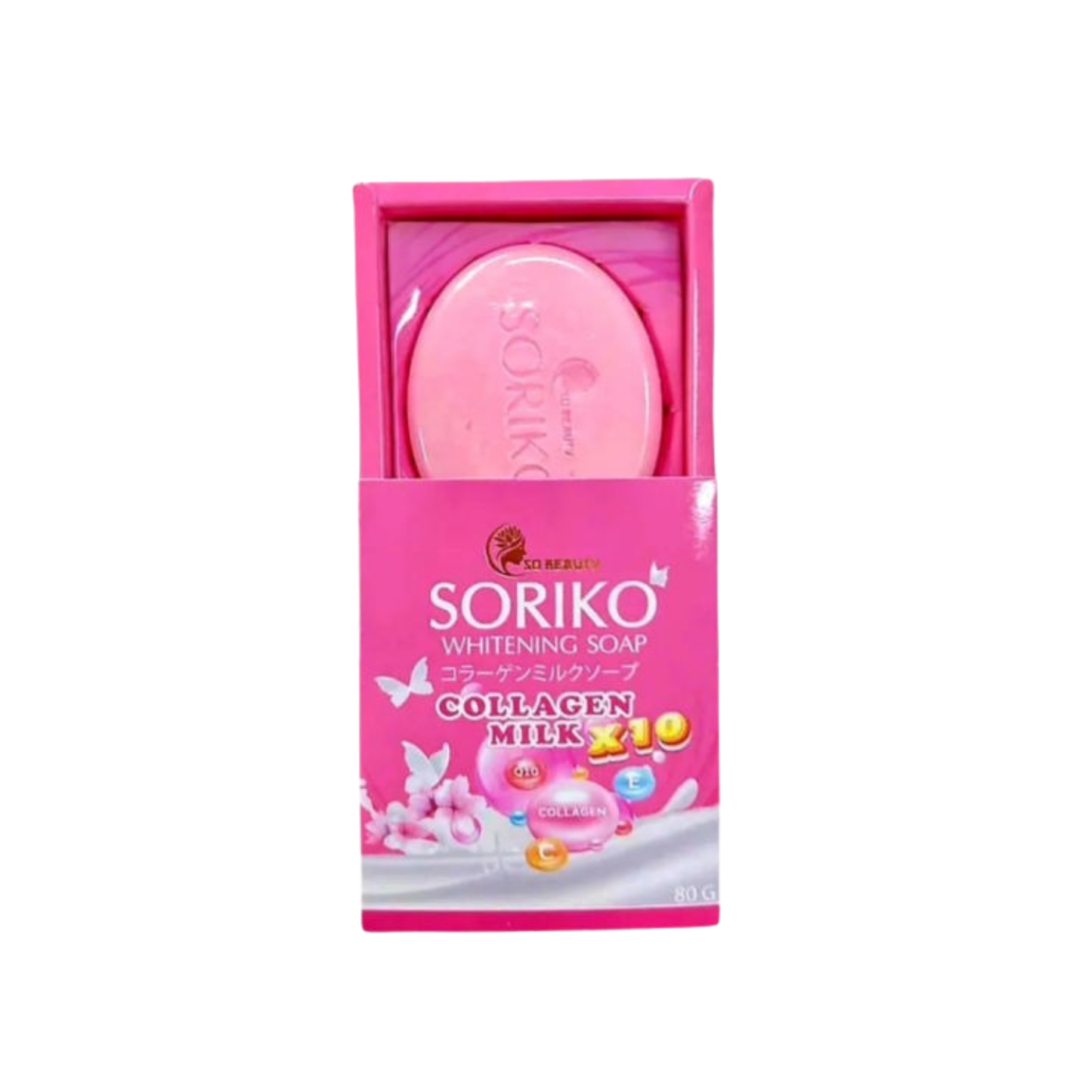 Soriko Collagen Milk Soap 80g