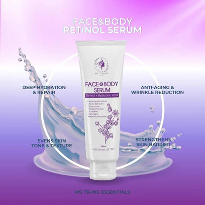 Ms Tsung Face and Body Serum Retinol lotion