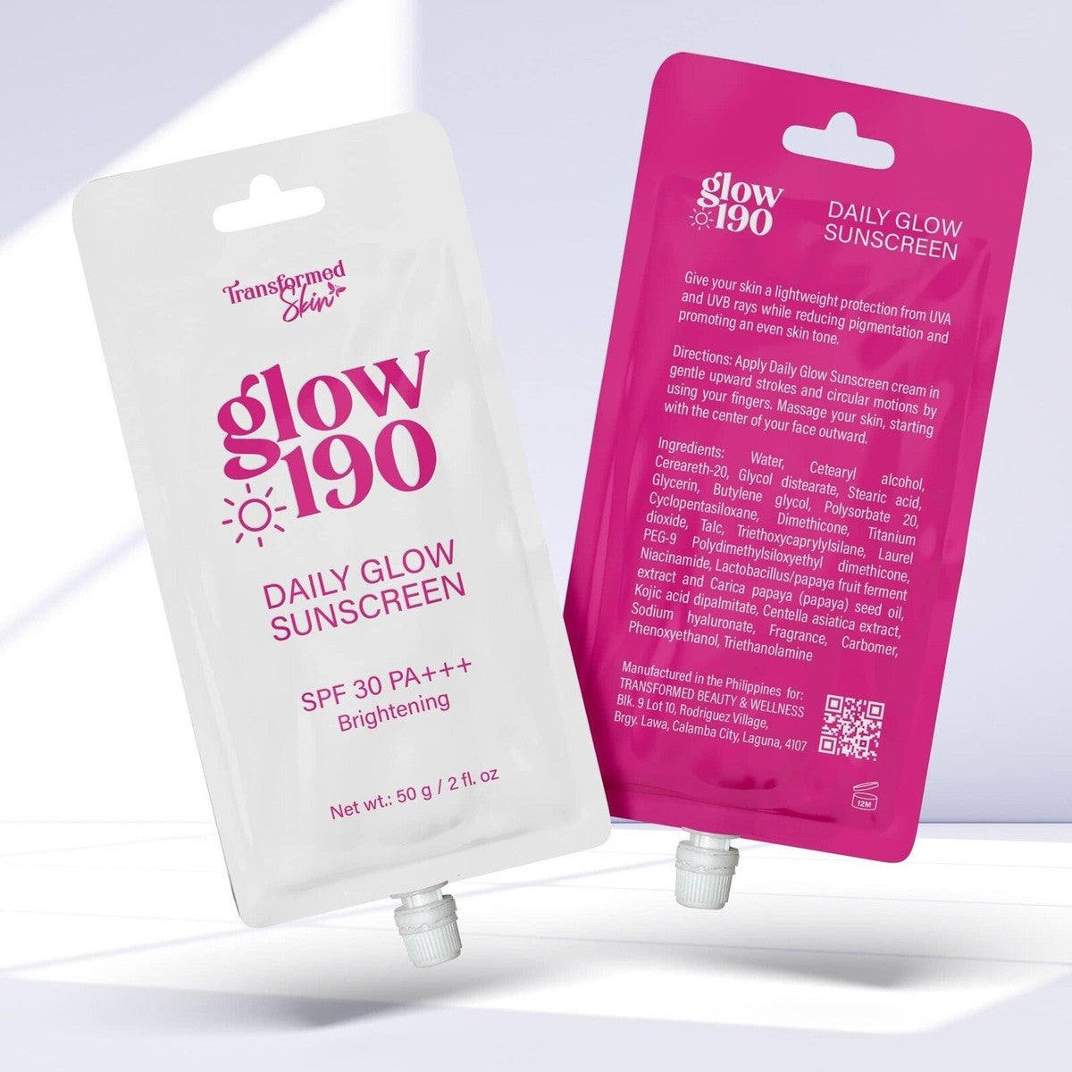 Glow 190 sunscreen