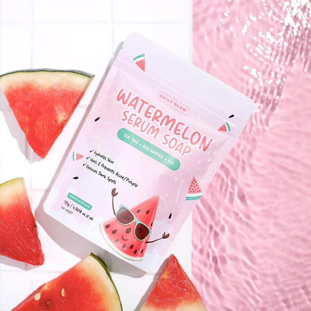 THE DAILY GLOW Watermelon Serum Soap