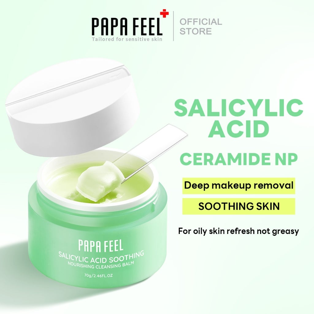 Papafeel Salicylic Acid Soothing Nourishing Cleansing Balm