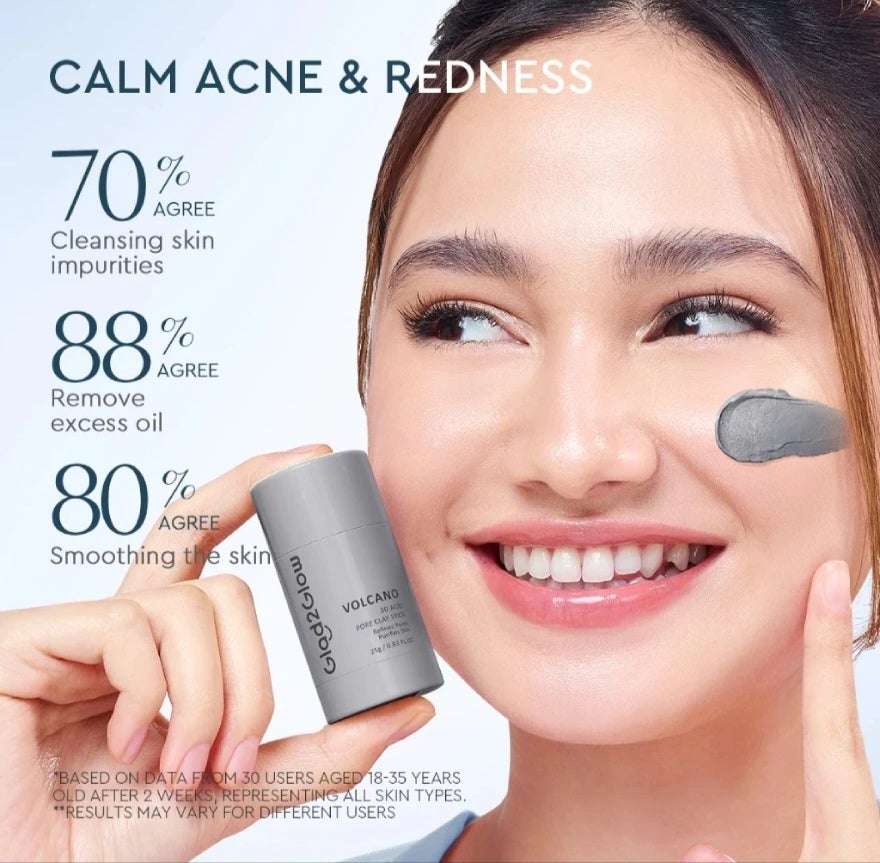 Glad2Glow Volcano 3D Acid Pore Clay Stick 25g