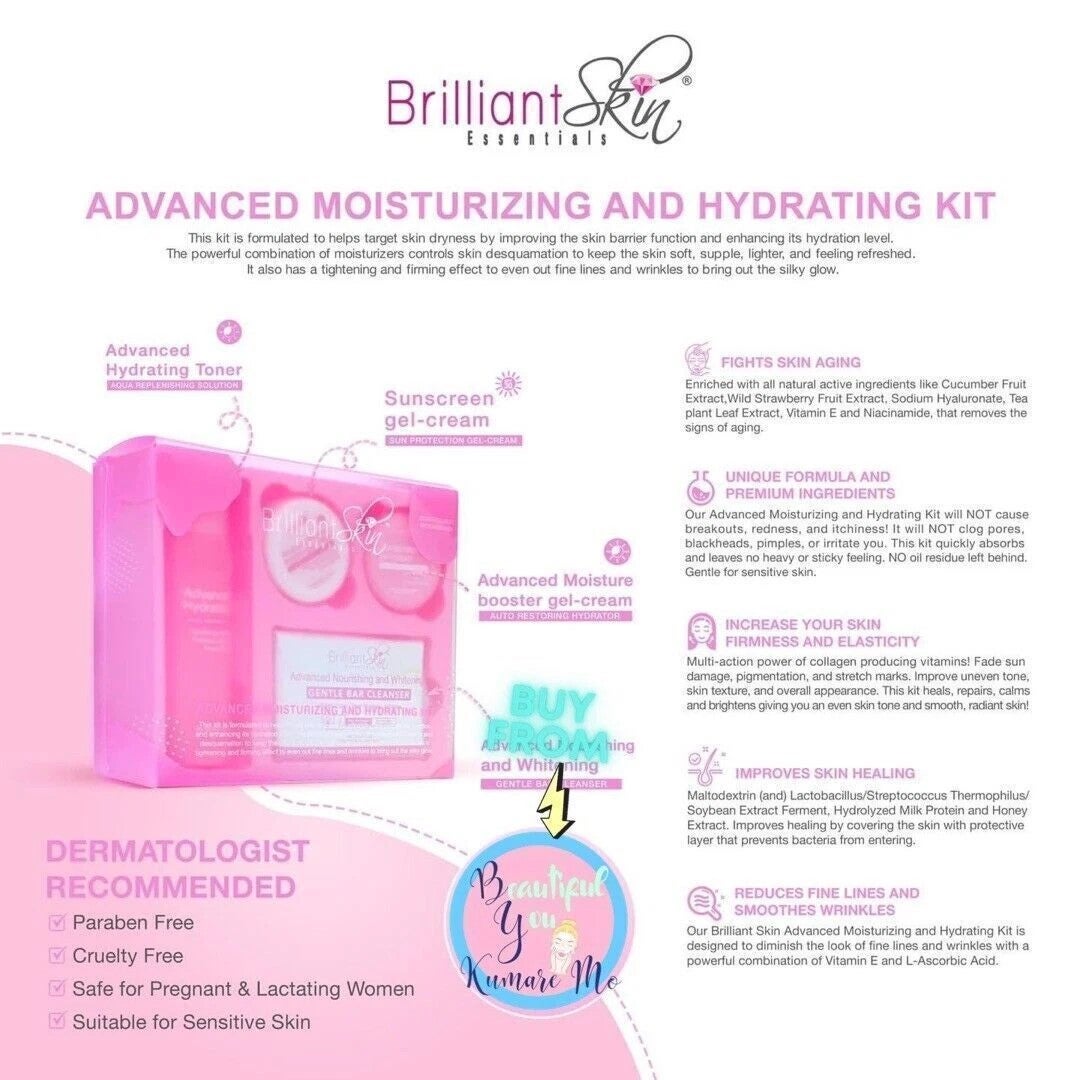 Brilliant Skin Advance Moisturizing and Hydrating Kit