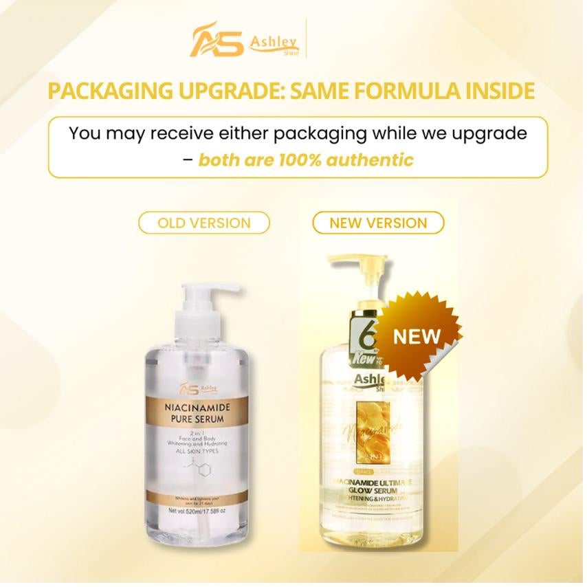 Ashley Niacinamide Pure Serum for Face and Body 520ml