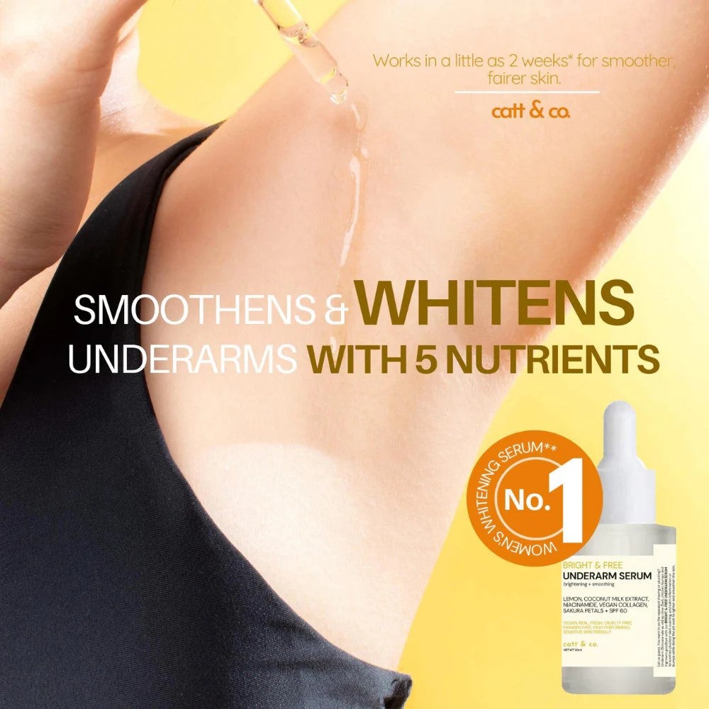 Catt & Co Underarm Whitening Serum 30ml