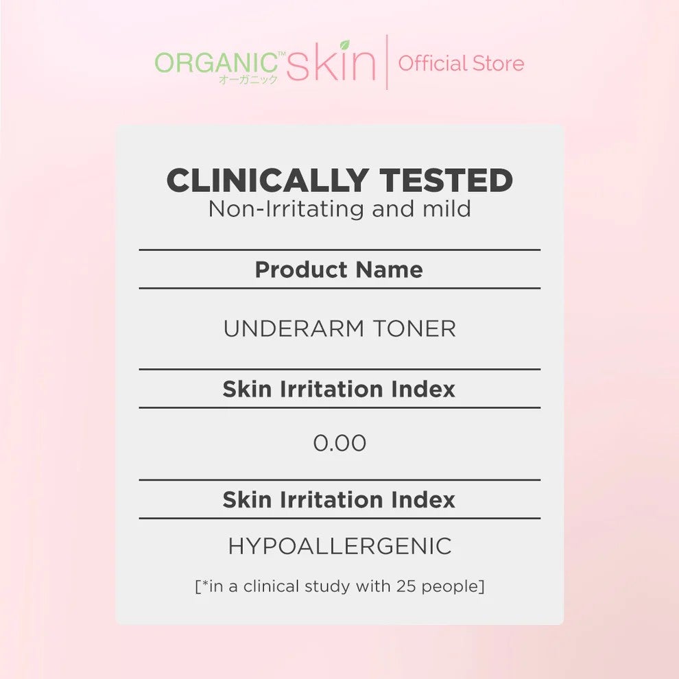 Organic Skin Japan Intensive Whitening Underarm Toner