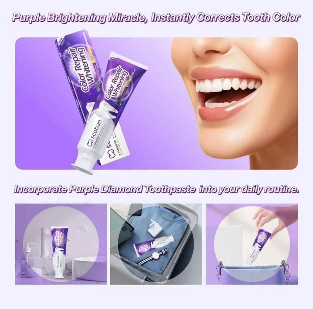 Scoban Color Repair Whitening (Purple Bluberry)