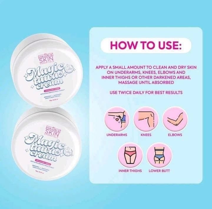 Hiraki Magic Tawas Cream 10g