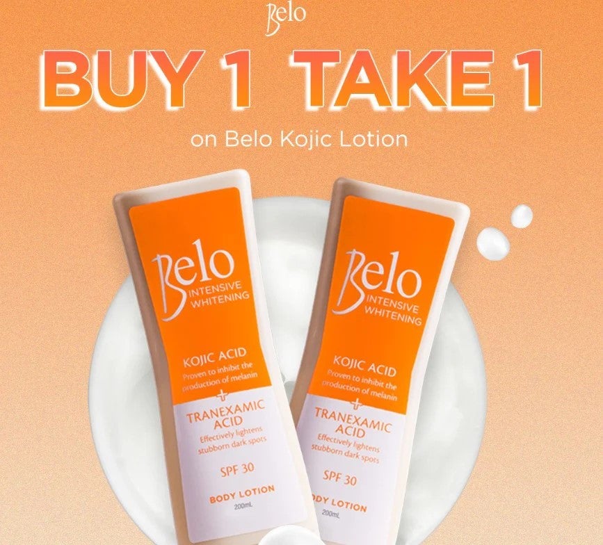 Belo Essentials Whitening Lotion Orange Buy 1 - 200ml, Take 1 - 100ml