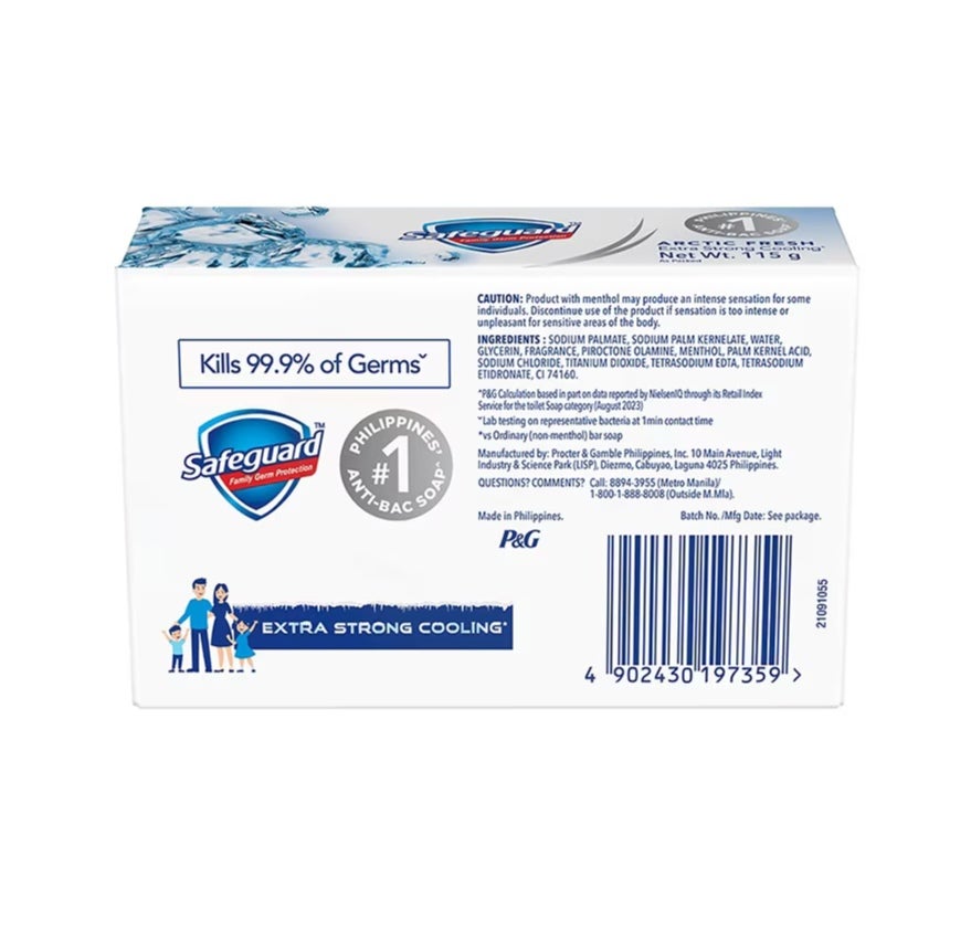 Safeguard Bar Soap Arctic Fresh 115g
