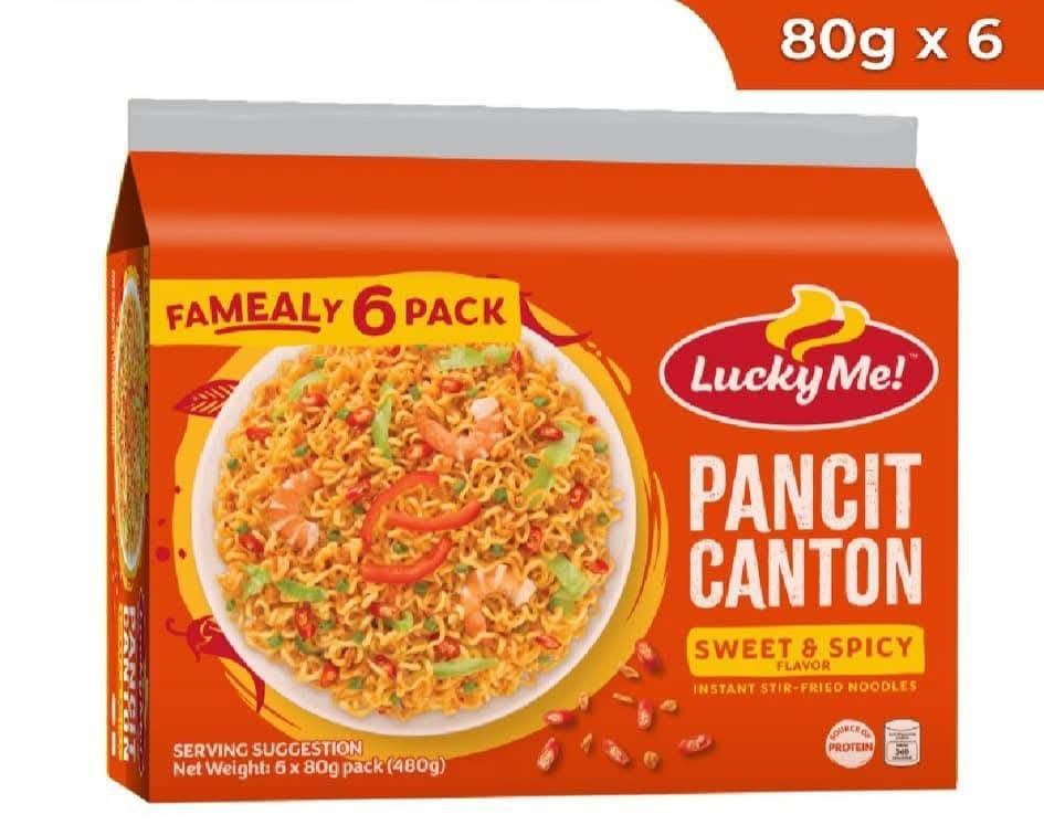 Pancit Canton Sweet and Spicy 6's