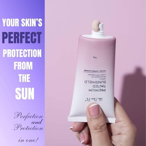 Her Choice PH – Premium Tinted Sunshield SPF 50 – 50g