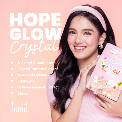 Luna Aura Hope Glow Crystal