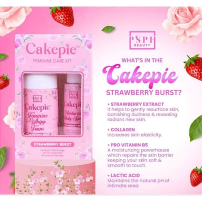 Cake Pie Feminine Care Kit (Strawberry)