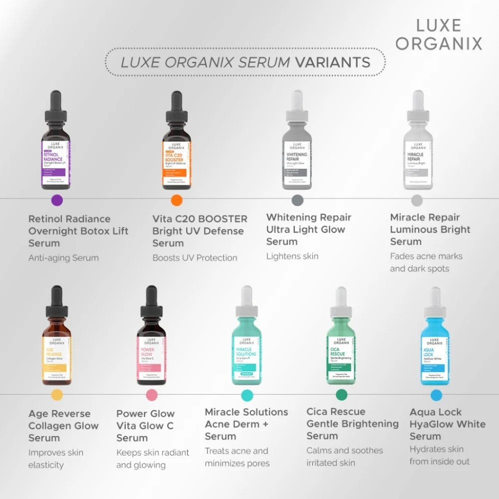 Luxe Organix Whitening Repair Serum