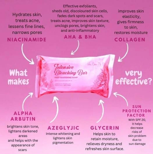 Her Choice Intensive Bleaching Bar (Pekas soap)