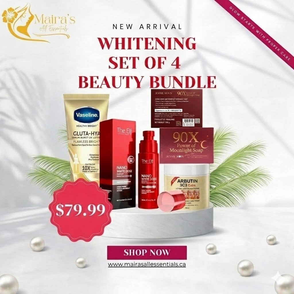 Gluta Arbutin Whitening Set Bundle
