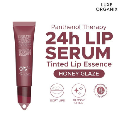 Luxe Organix Panthenol Therapy 24H Lip Serum Tinted Lip Essence 10G