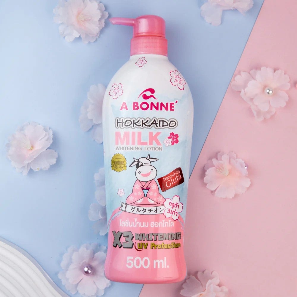 A Bonne' Hokkaido Milk Whitening Lotion 500ml